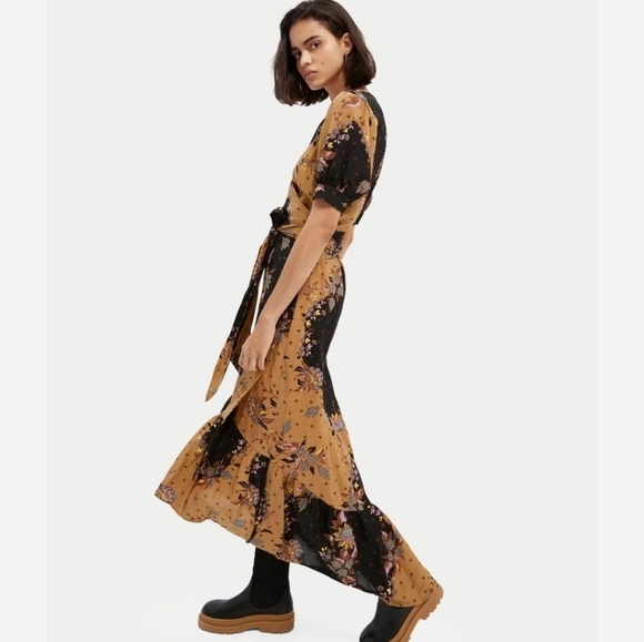 Scotch & Soda Printed Maxi Dress - Picture 1 of 16